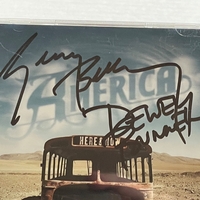 America - Here & Now CD. Signed by Dewey Bunnell and Gerry Beckley