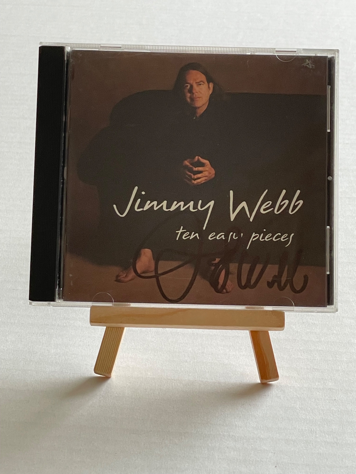 Jimmy Webb - Ten easy pieces CD. Signed by Jimmy Webb