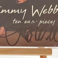 Jimmy Webb - Ten easy pieces CD. Signed by Jimmy Webb