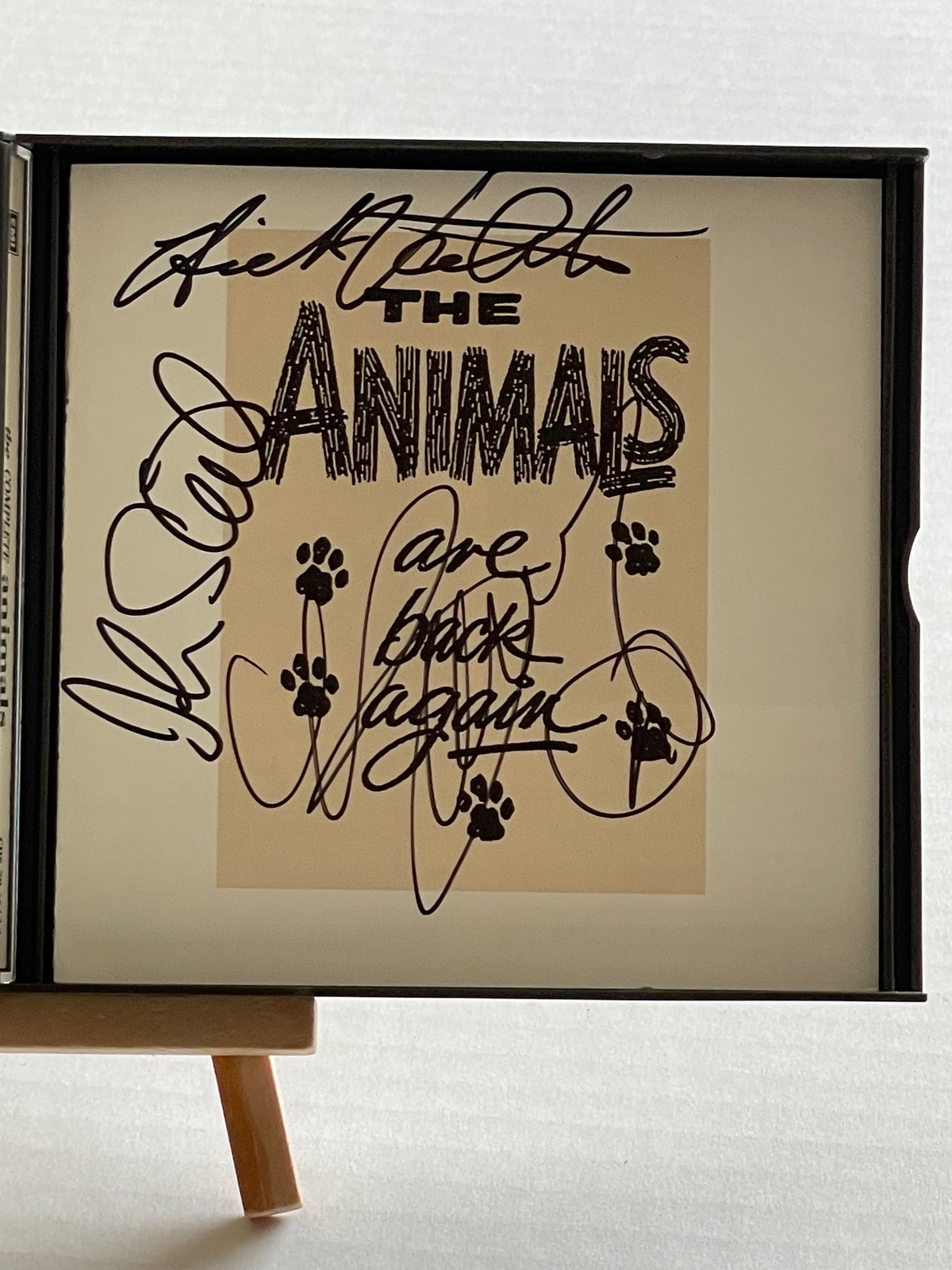 Animals - Complete Animals CD Boxset. Signed by Hilton Valentine, John Steel, Eric Burdon and Alan Price