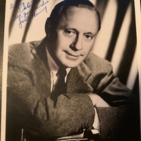 Jack Benny signed item
