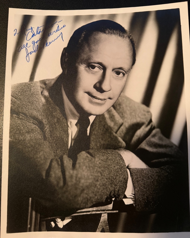 Jack Benny signed item