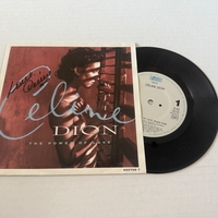 Celine Dion - The Power of Love 7”. Signed by Celine Dion.