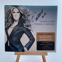 Celine Dion - Taking Chances CD. Signed by Celine Dion