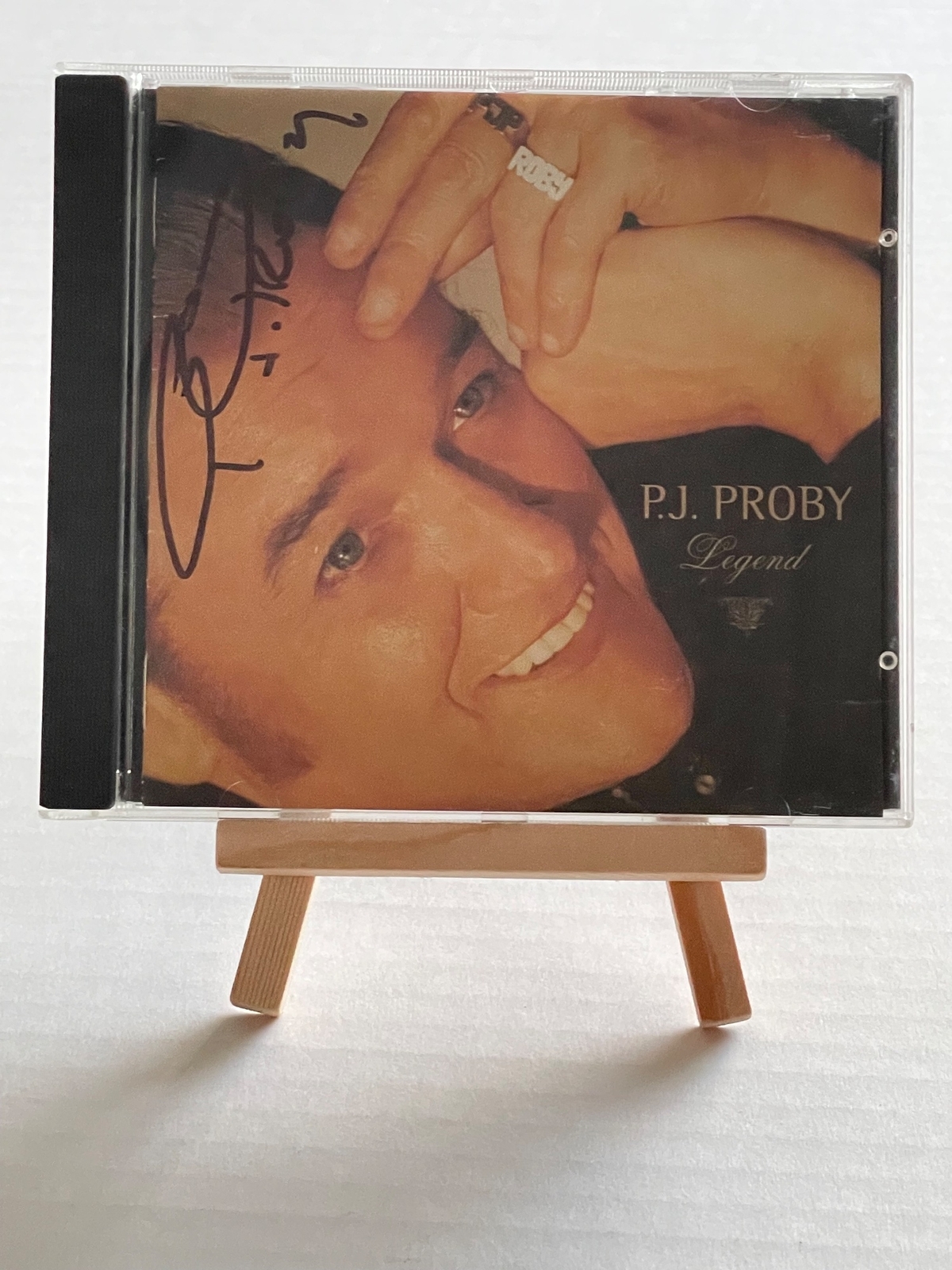 P J Proby - Legend CD. Signed by P J Proby