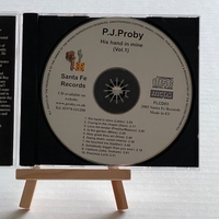 P J Proby - His Hand In Mine CD. Personalised to Nigel and signed by P J Proby
