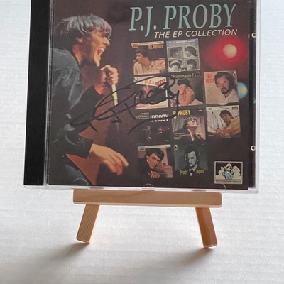 P J Proby - The EP Collection CD. Signed by PJ Proby