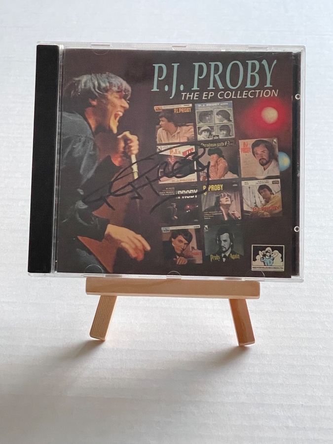 P J Proby - The EP Collection CD. Signed by PJ Proby