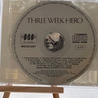 P J Proby - Three Week Hero CD. Personalised to Nigel, Signed by PJ Proby