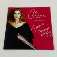 Celine Dion - On Tour Cd. Signed by Celine Dion