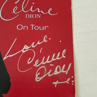 Celine Dion - On Tour Cd. Signed by Celine Dion
