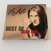 Celine Dion - Best of Celine Dion CD. Signed by Celine Dion. Signed CD booklet and Signed CD cover