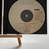 Gil Scott-Heron - The Best of CD. Signed by Gil Scott-Heron