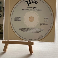 Sonny Rollins and Friends - Compact Jazz CD. Personalised to Nigel by Sonny Rollins and signed by Bob Cranshaw (Bass player)