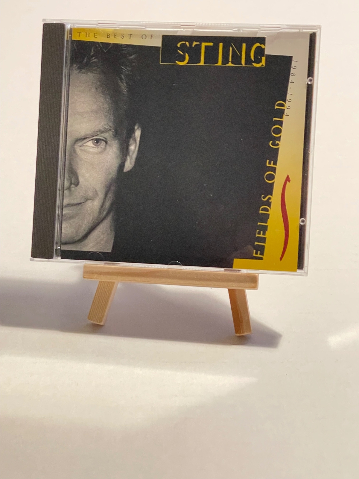 Sting - Fields of Gold CD. Signed by Sting