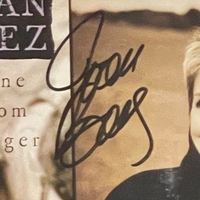 Joan Baez - Gone From Danger CD. Signed by Joan Baez