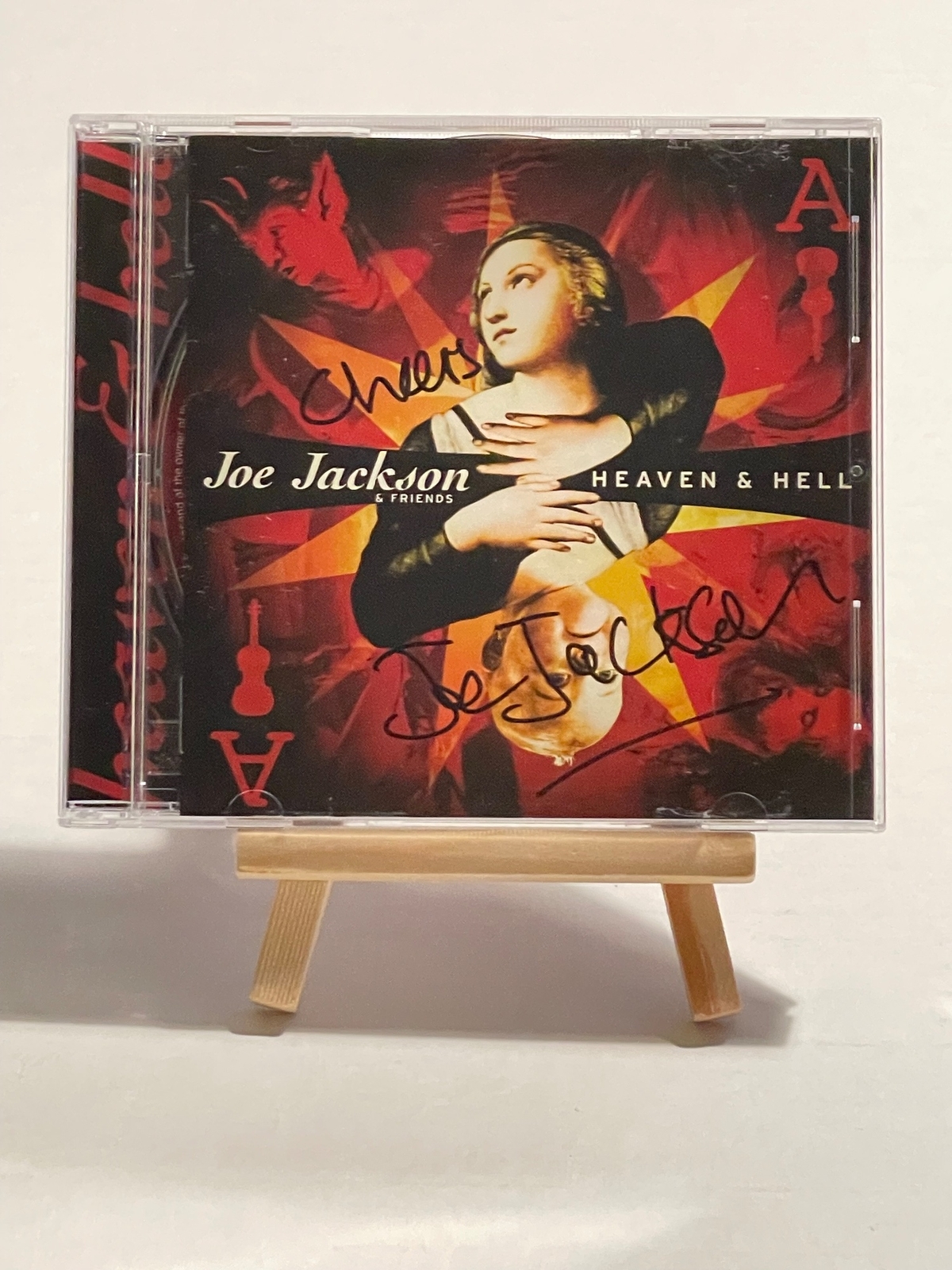 Joe Jackson - Heaven & Hell CD. Signed by Joe Jackson