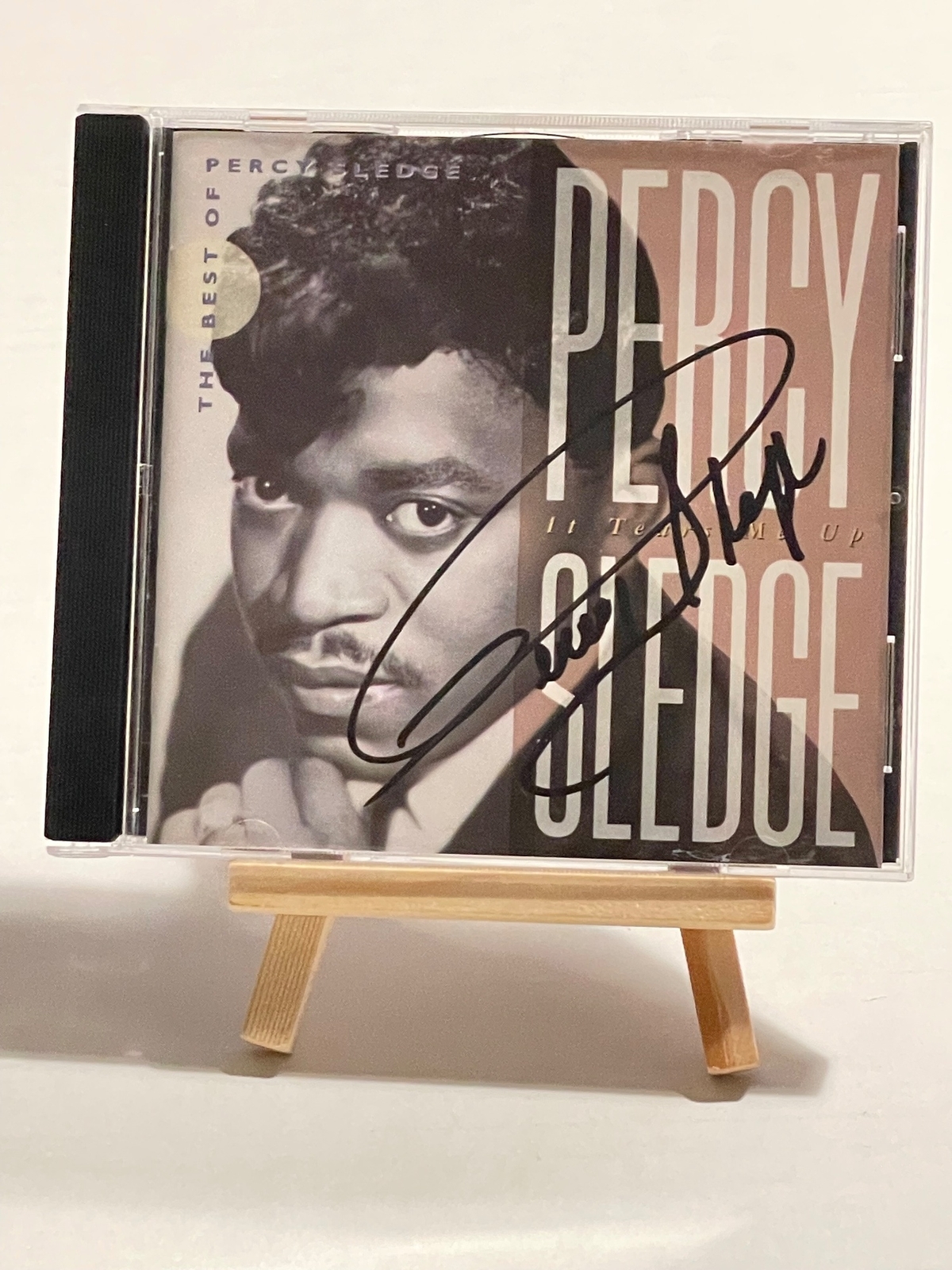 Percy Sledge - The Best of CD. Signed by Percy Sledge