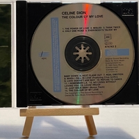 Celine Dion - The Colour Of My Love CD. Signed by Celine Dion