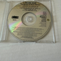 Celine Dion- Because You Loved Me. Signed CD