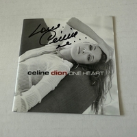 Celine Dion - One Heart CD. Signed CD