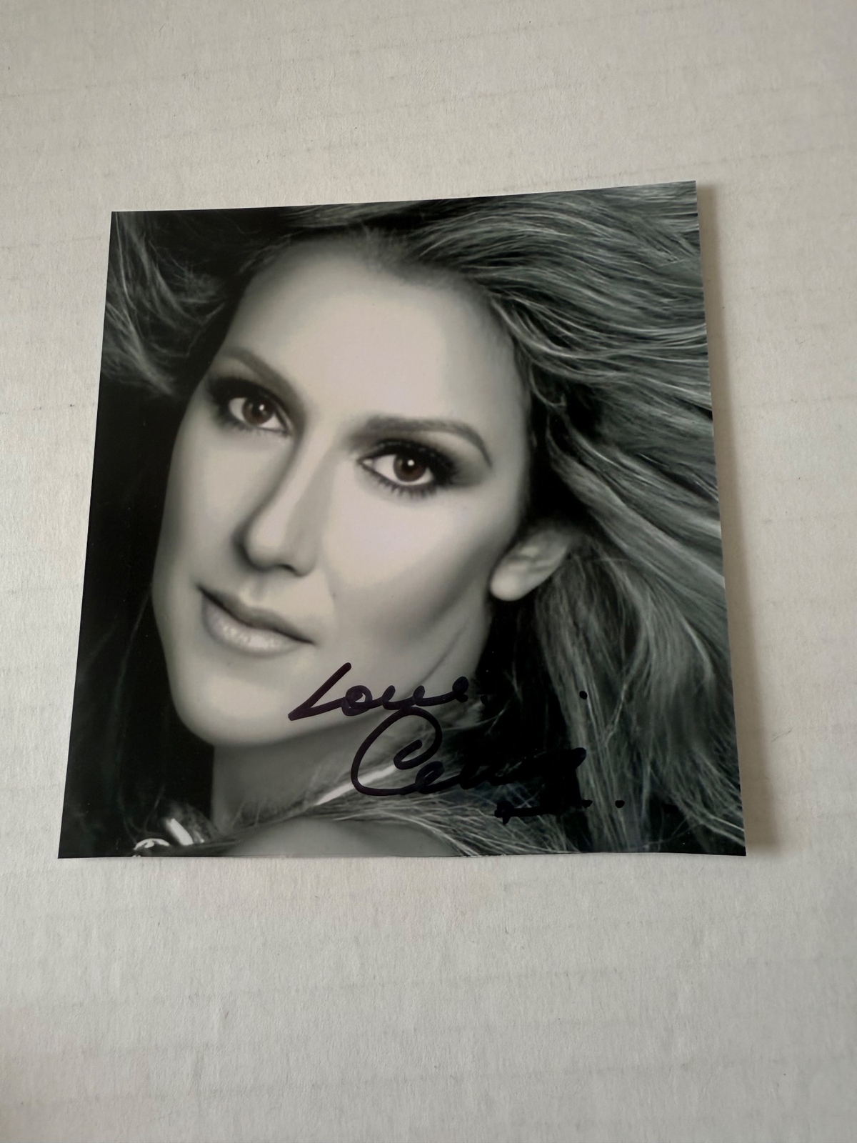 Celine Dion - Signed Photo