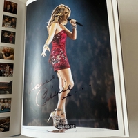 Celine Dion - Through The Eyes of The World 2 disc set from vinted seller sinky1972. Signed twice
