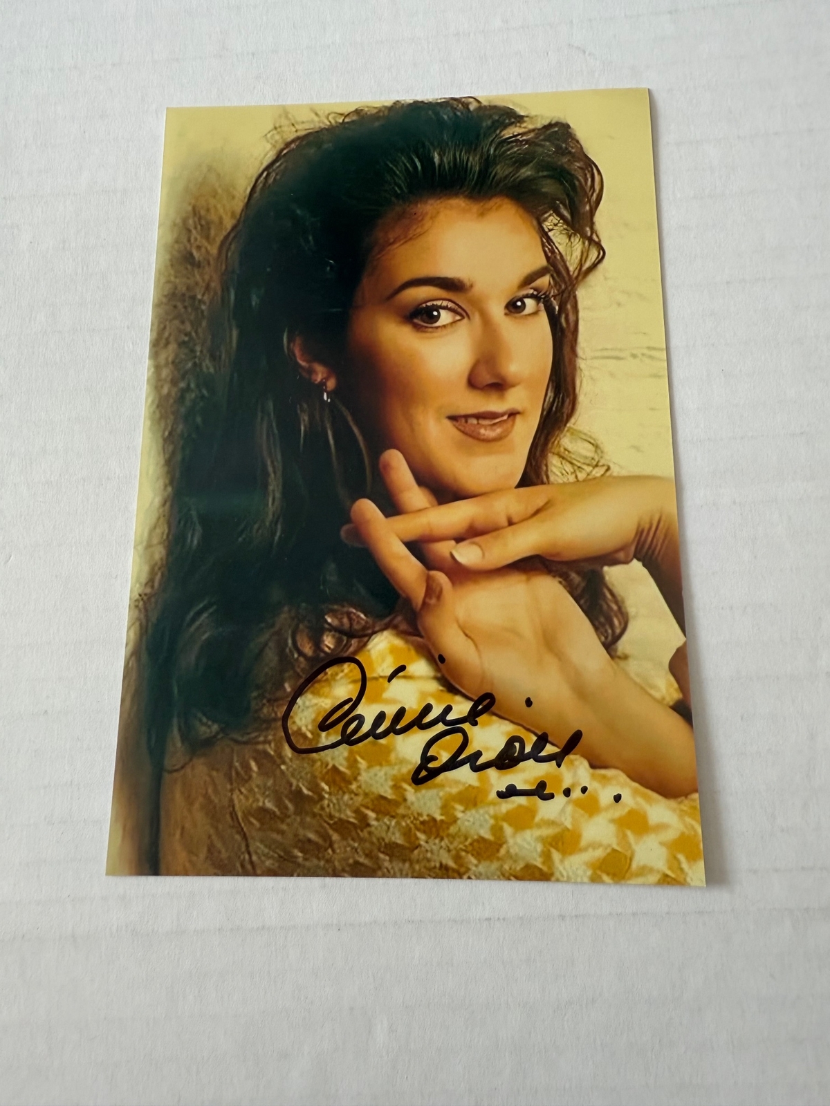 Celine Dion - signed photo