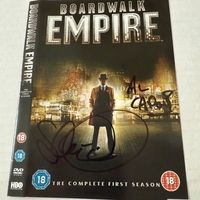 Boardwalk Empire DVD cover signed by Stephen Graham ( Al Capone)