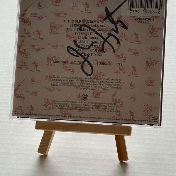 John Fogerty - Centerfield CD, signed by John Fogerty