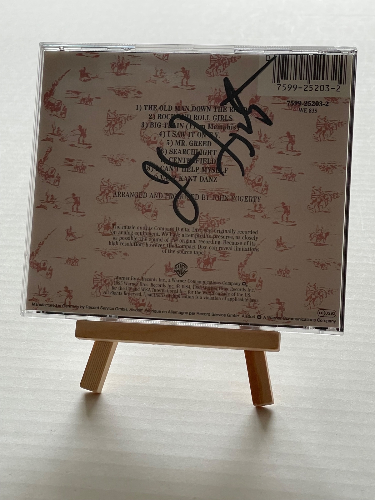 John Fogerty - Centerfield CD, signed by John Fogerty