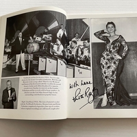 A Record of Pop book signed by Jack Parnell (dedicated to Nigel), Lita Roza, Don Lusher (dedicated to Nigel), Max Bygraves, Frankie Vaughan, Anthony Newley, The Everley Brothers, Alan Freeman?, Jim Da