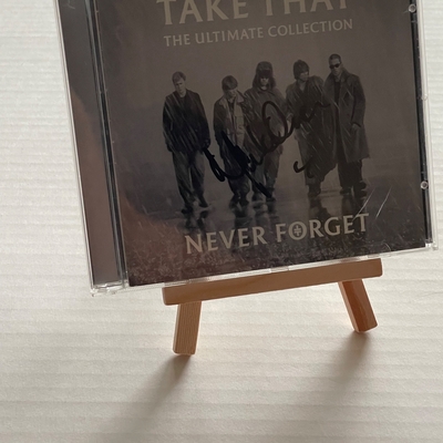 Take That - Never Forget CD- Signed by Mark Owen