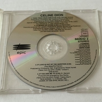 Celine Dion - Think Twice CD. Signed by Celine Dion