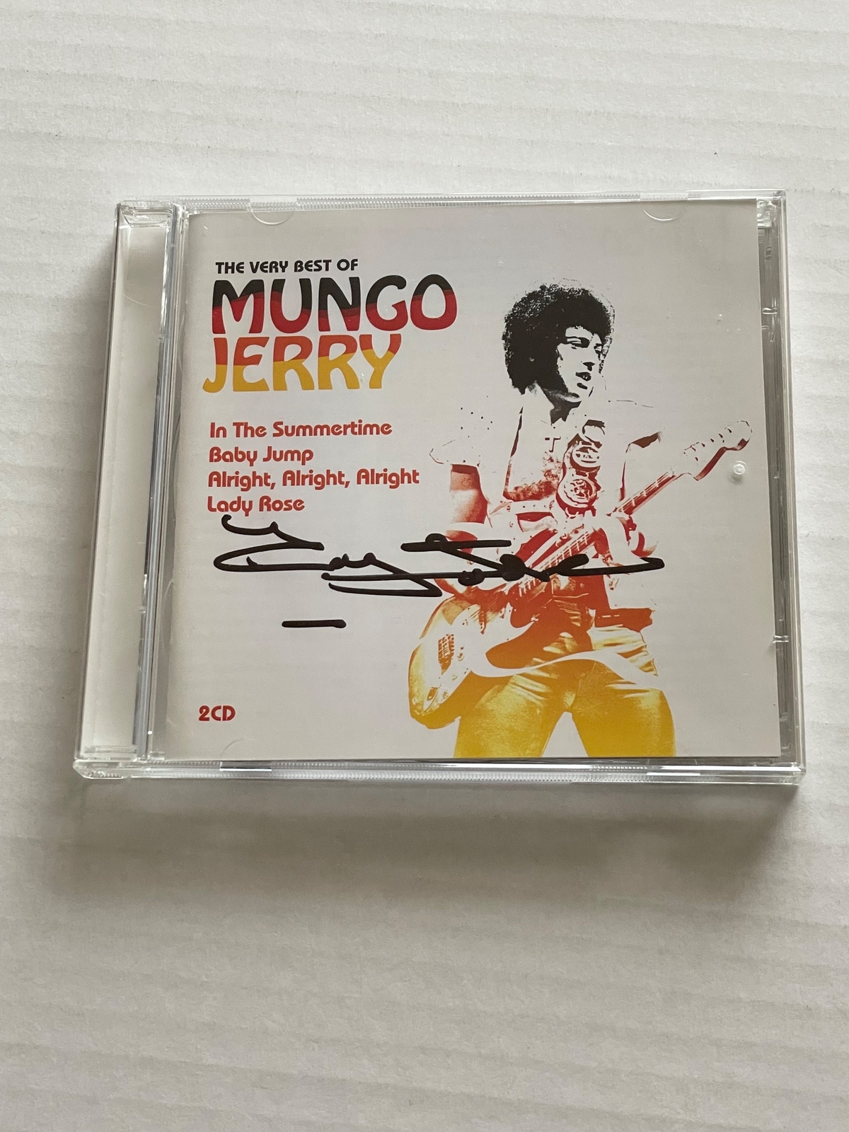 Mungo Jerry - The very best of CD. Signed by Ray Dorset