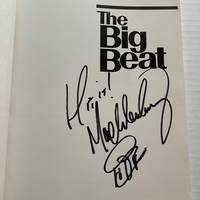 The Big Beat Book signed by E-Street drummer Max Weinberg
