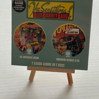 The Sensational Alex Harvey Band - The Impossible Dream/Tomorrow Belongs To Me CD .  Signed by Chris Glen? And one other Alex Harvey