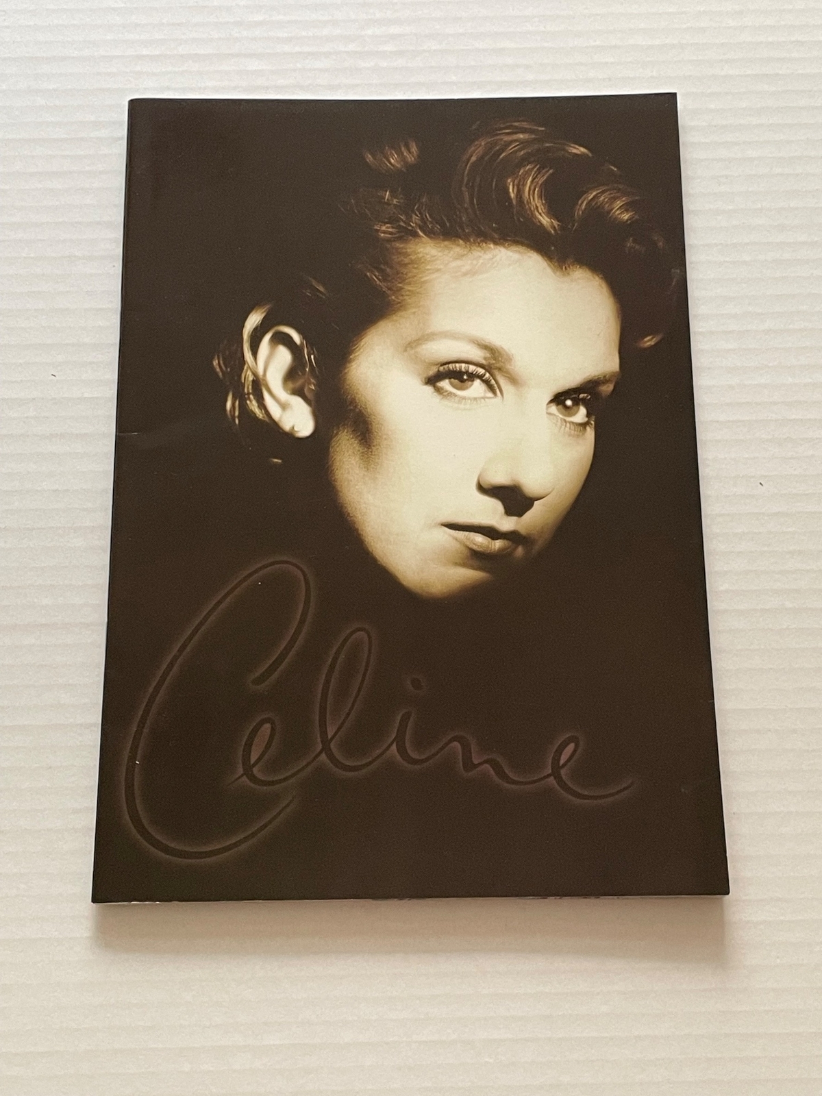 Celine Dion Programme. Signed by Celine Dion