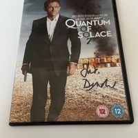 Quantum of Solace DVD - signed by Judi Dench