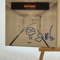 Moby - Destroyed CD signed by Moby