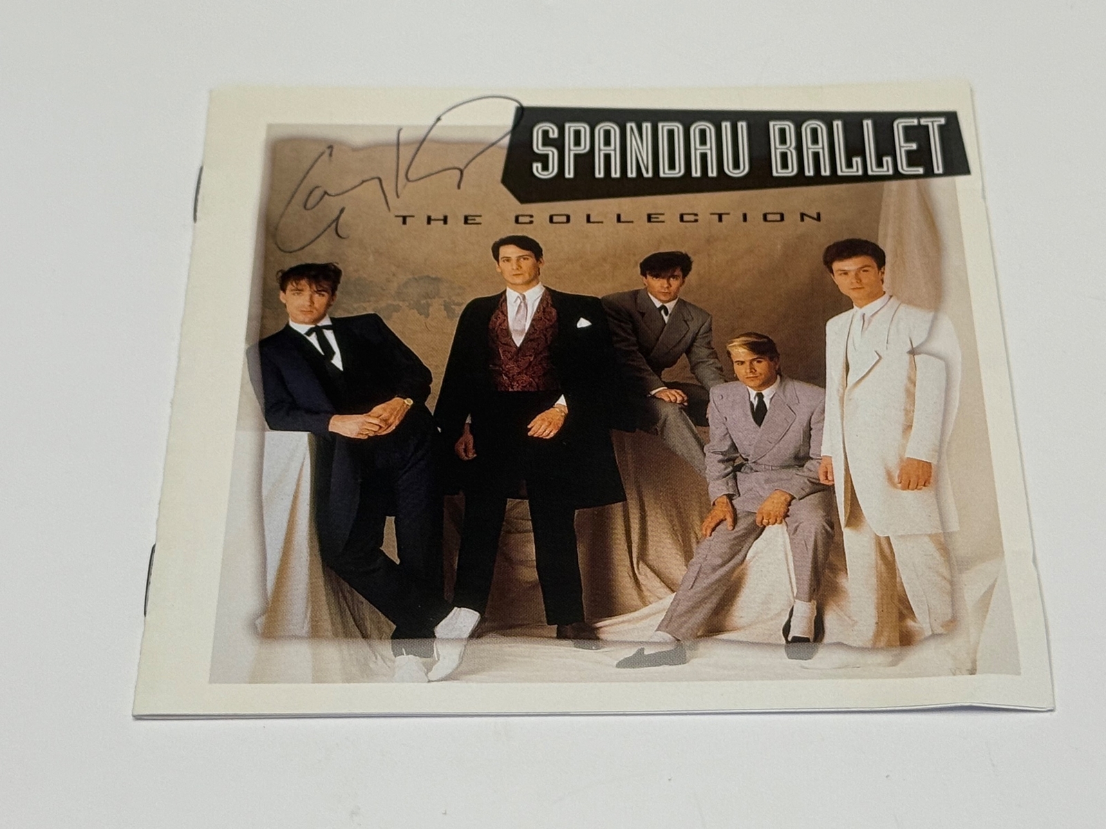 Spandau Ballet - The Collection CD. Signed by Gary Kemp