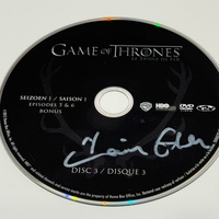 Game of Thrones- Season 1 - episodes 5&6. French DVD disc. Signed by Iain Glen. DVD Disc only