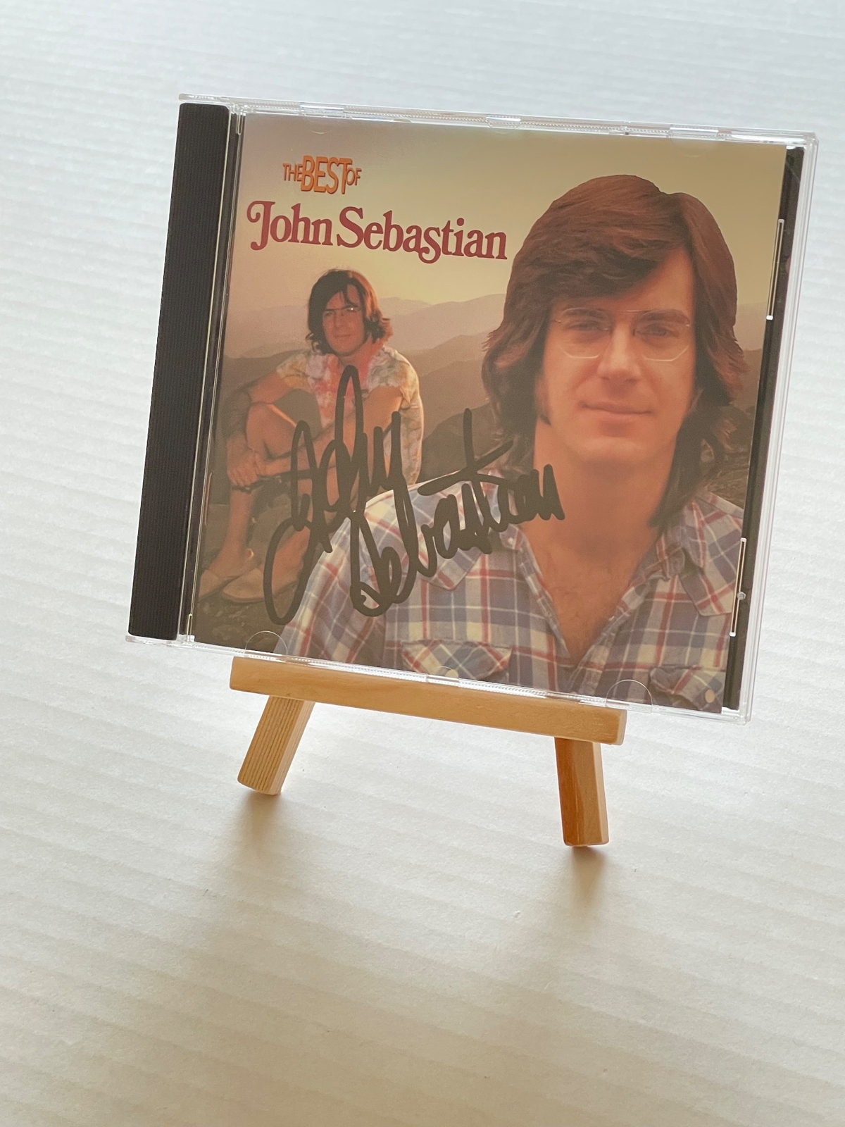 John Sebastian - The Best of John Sebastian. Signed by John Sebastian