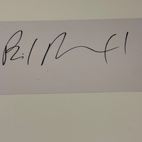 Phil Rosenthal - Creator of Everybody Loves Raymond - signed card
