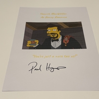 Brian Ferguson (Robin Stewart) signed Line of Duty script page