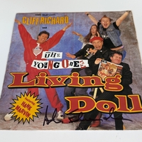 The Young Ones 7” single signed by Adrian Edmonson.