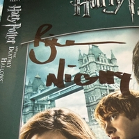Harry Potter and the Deathly Hallows Part 1 DVD sleeve signed by Bill Nighy. DVD sleeve only