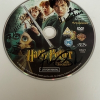 HARRY POTTER AND THE CHAMBER OF SECRETS DVD DISC FROM JULIE WALTERS, GEMMA JONES AND FIONA SHAW. DISC ONLY.