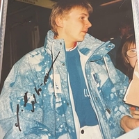 Matti Nykänen signed photo