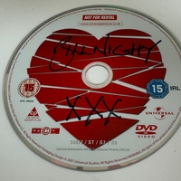 Love Actually DVD disc signed by Bill Nighy. DVD disc only